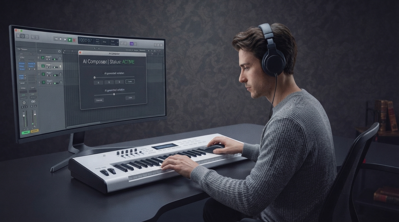 Editorial illustration for AI for Emerging Musicians: A Guide to the Key Trade-offs